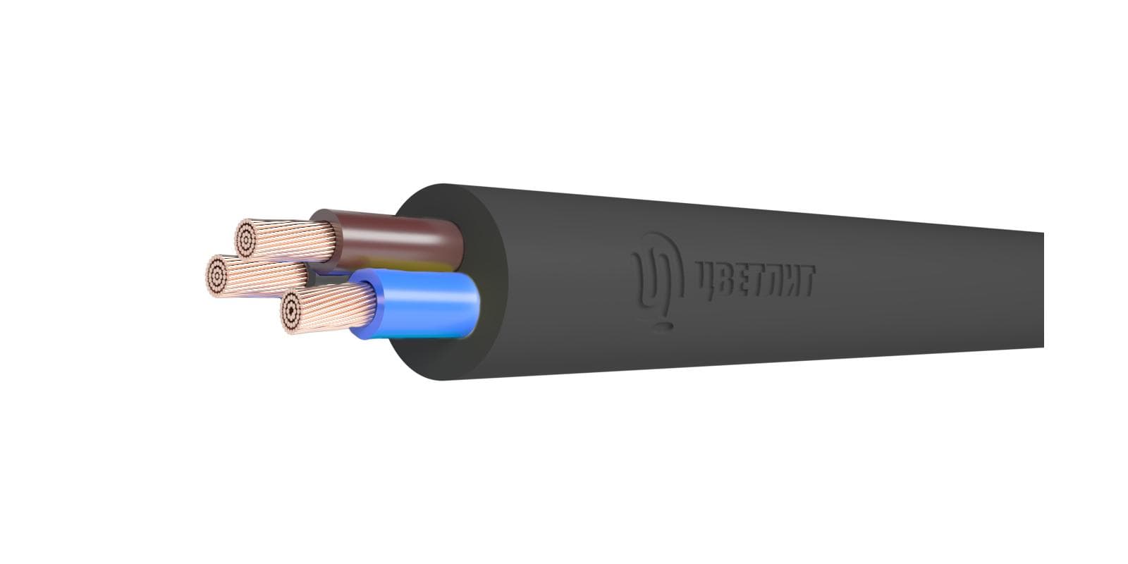 Провод  ПВСнг(А)-LS 3х6,0 Ч (100 м) ТРТС