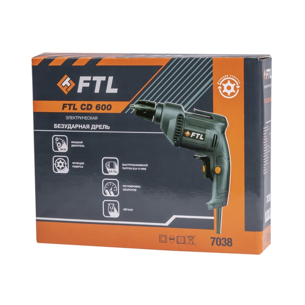 Дрель электрическая FTL CD 599