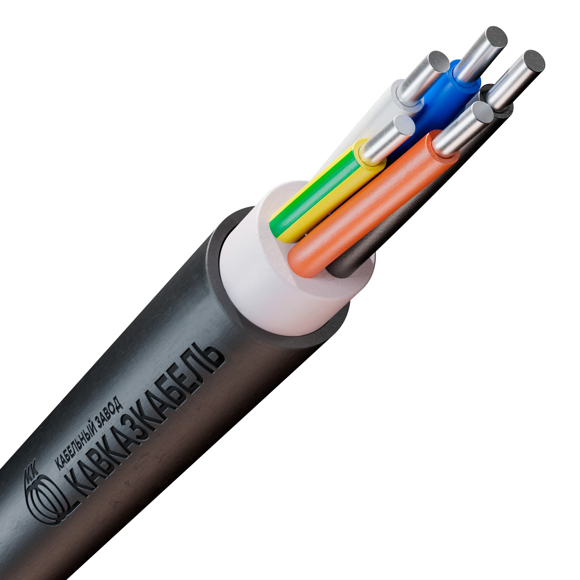 Кабель силовой АВВГ 5х50ок(N,PE)-1 ТРТС