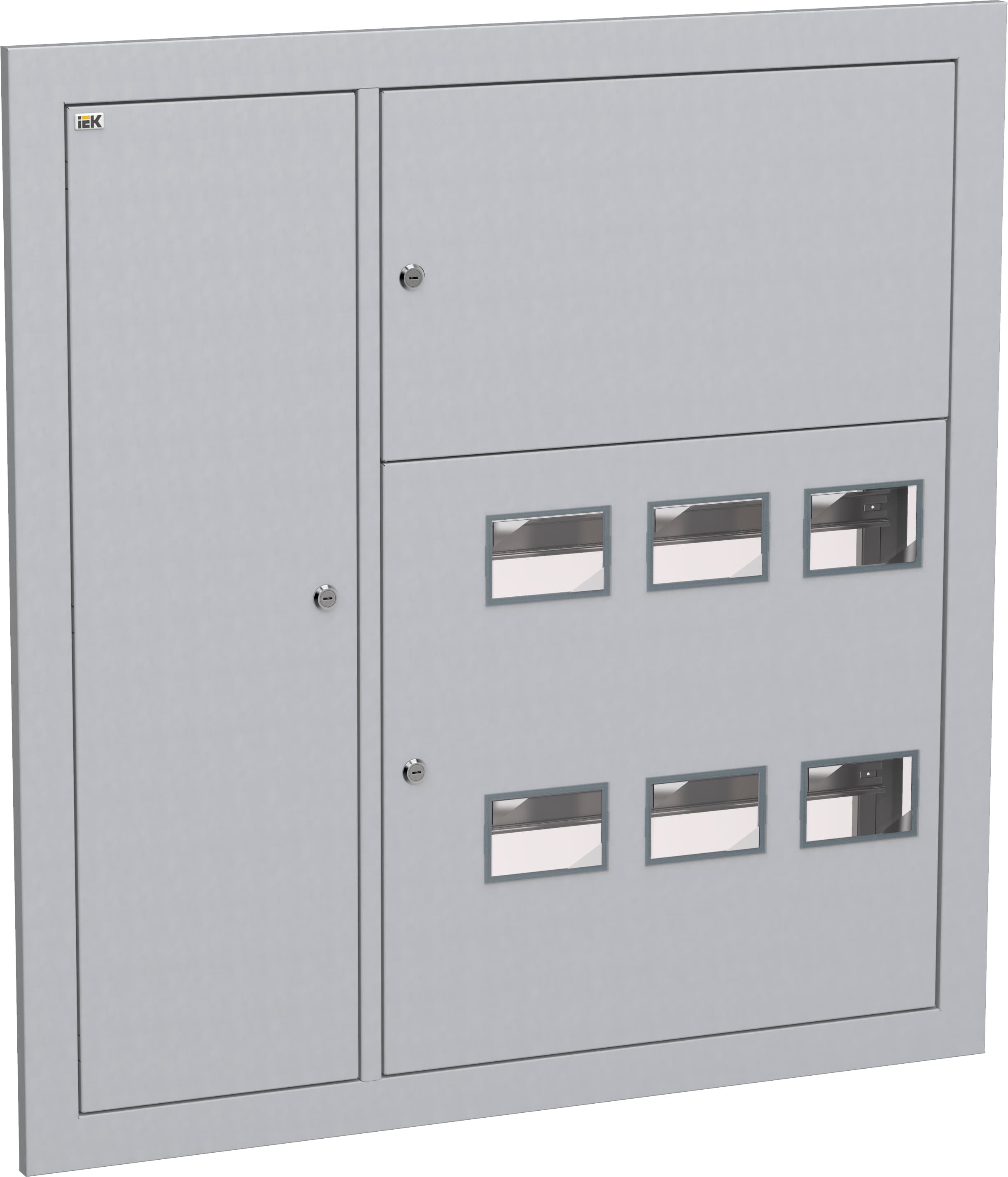 Корпус металлический ЩЭ-6-Э 36 IP31 (слабот. отсек слева) LIGHT