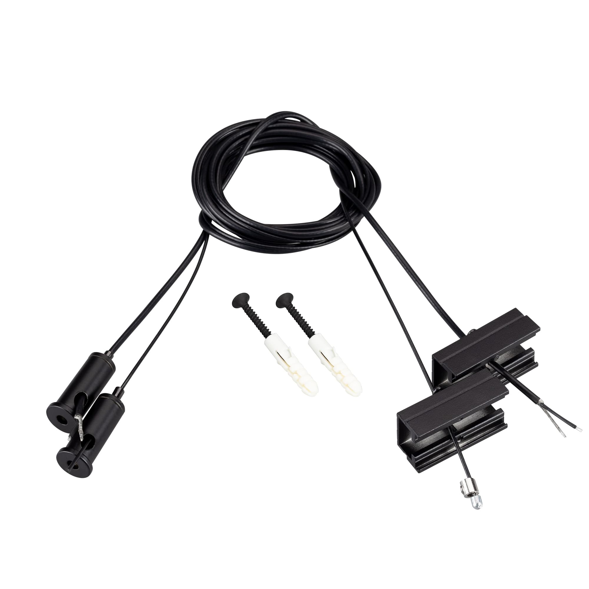 Подвес токопроводящий SL-LINE-25100 2x2m Set BLACK ( провод 2x0.5)