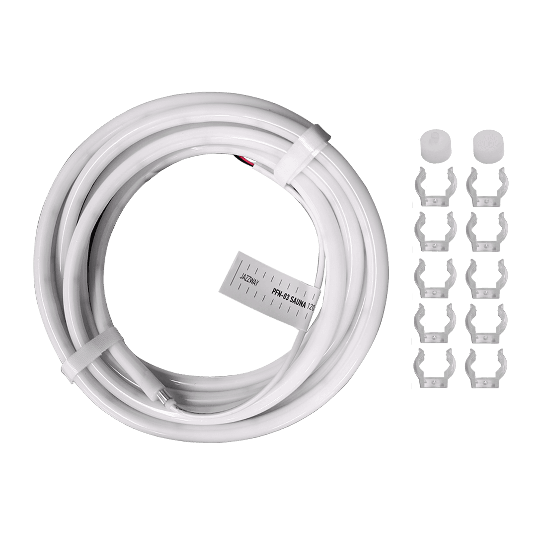 Лента светодиодная SAUNA 24V PFN-03 2835/120 3000K теплый белый d13mm IP68 /5m/