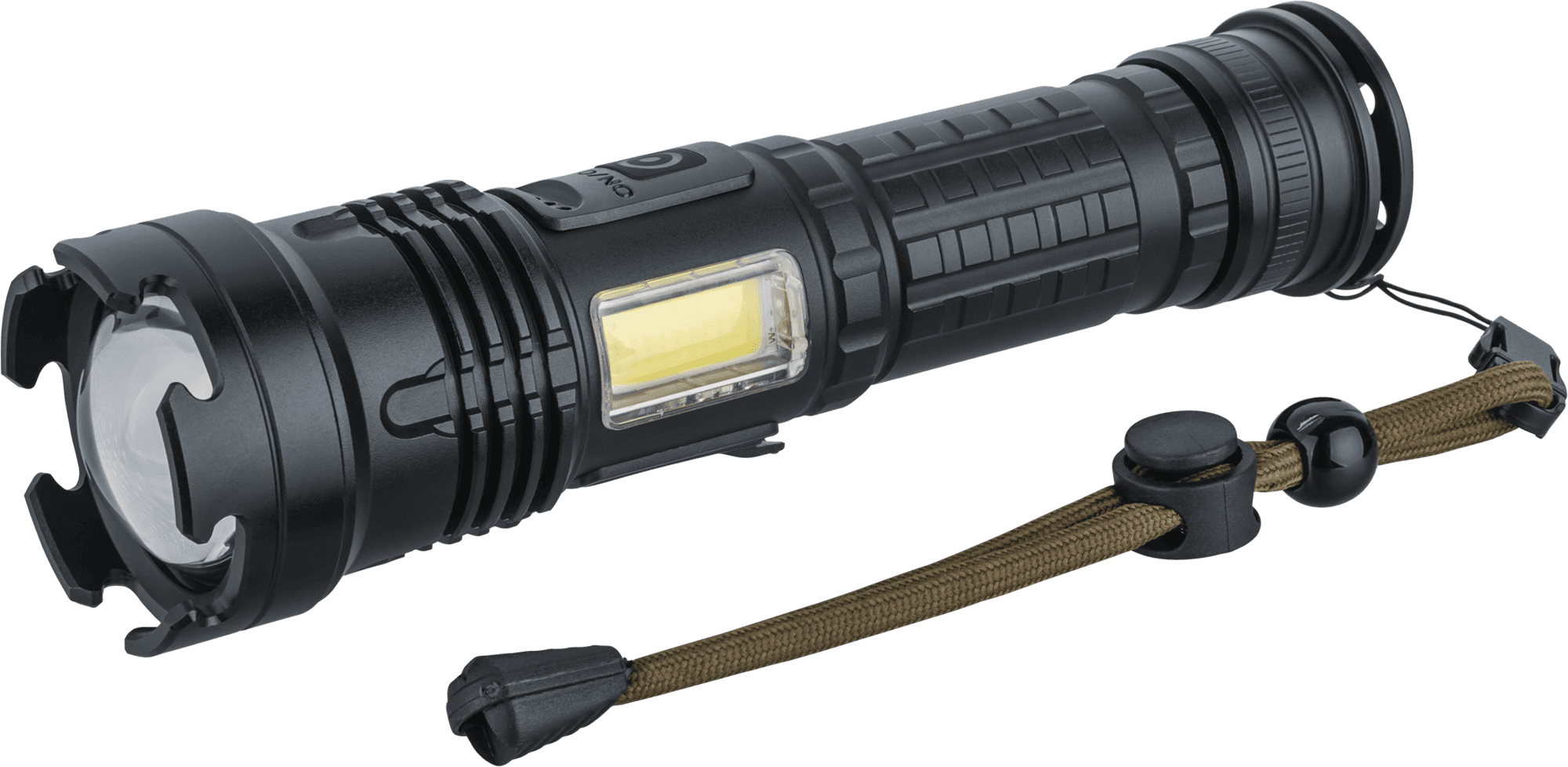 Фонарь светодиодный NPT-P06-ACCU алюминиевый профессиональный 1P70 LED 20Вт+1COB LED 2Вт li-ion 2Ач