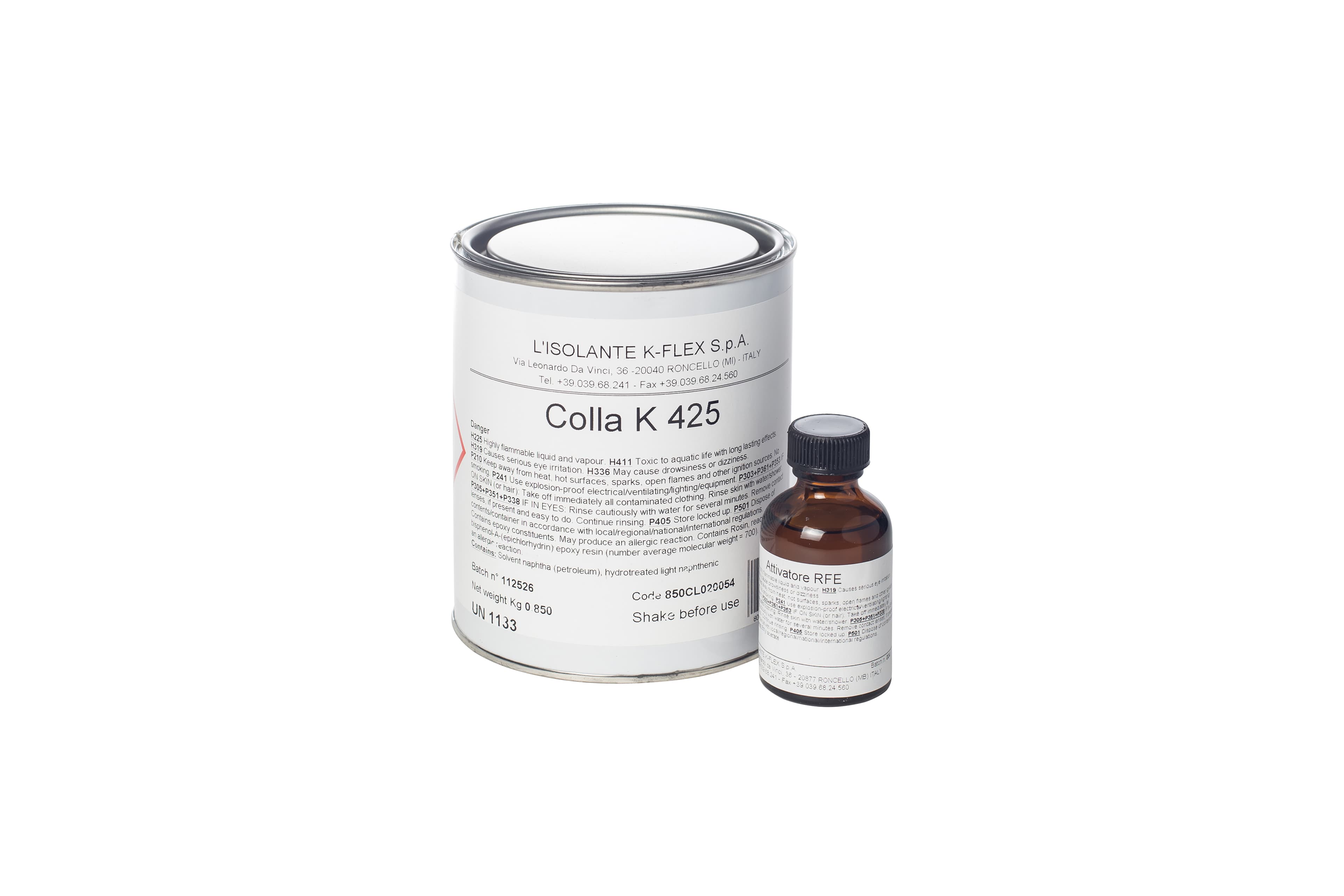 Клей двухкомпонентный 850 gr K 425