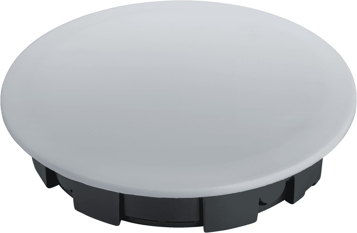 Коробка NSS-DB-SW-68-15-BL распаячная скрытого монтажа для твердых стен с крышкой черная d68х15