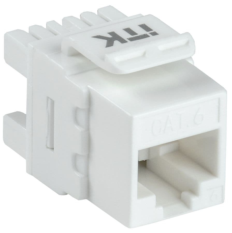 Модуль Keystone Jack кат.6 UTP 110 IDC 180град