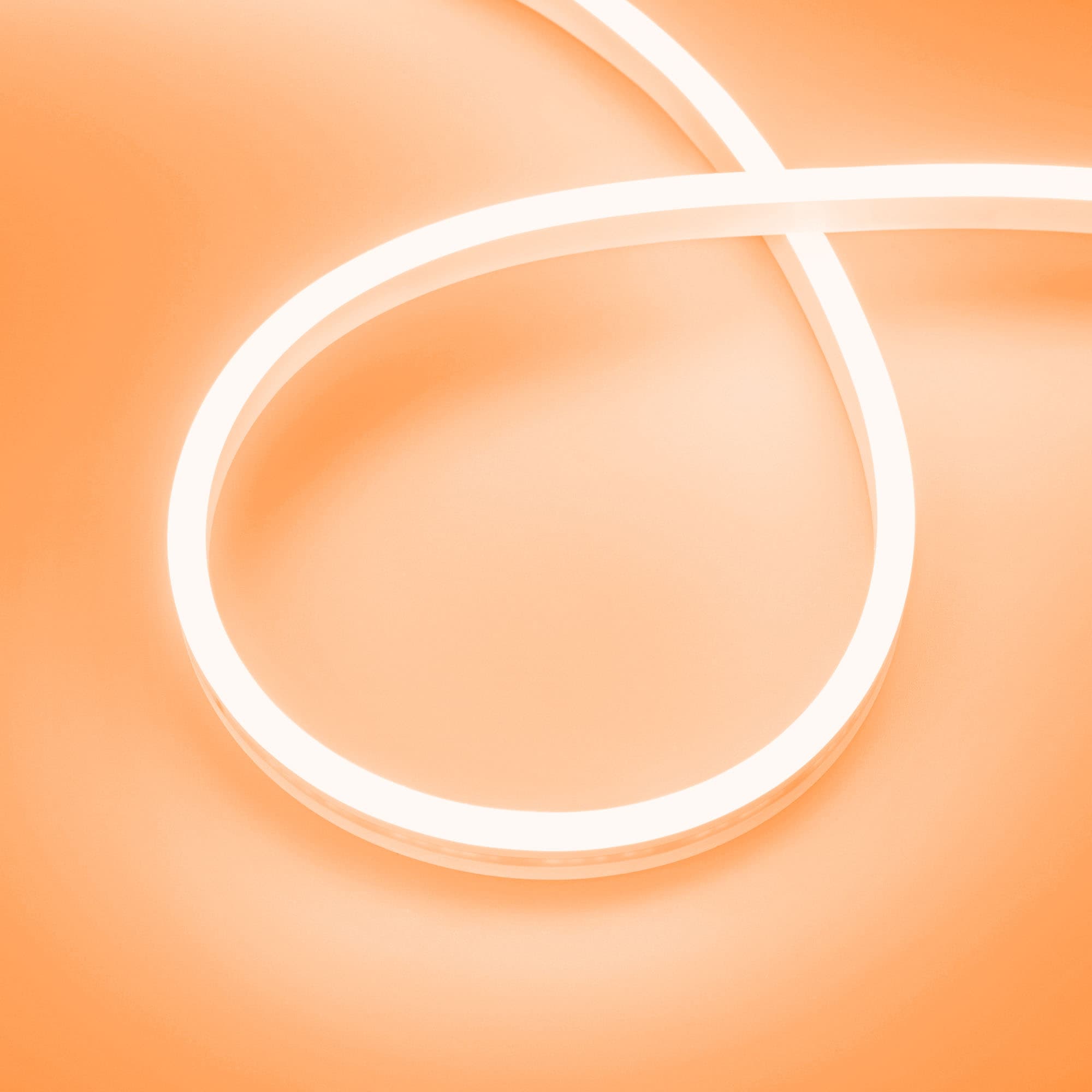 Лента герметичная AURORA-PS-A120-12x6mm 24V Amber 10 W/m, IP65, 2835, 5m, силикон