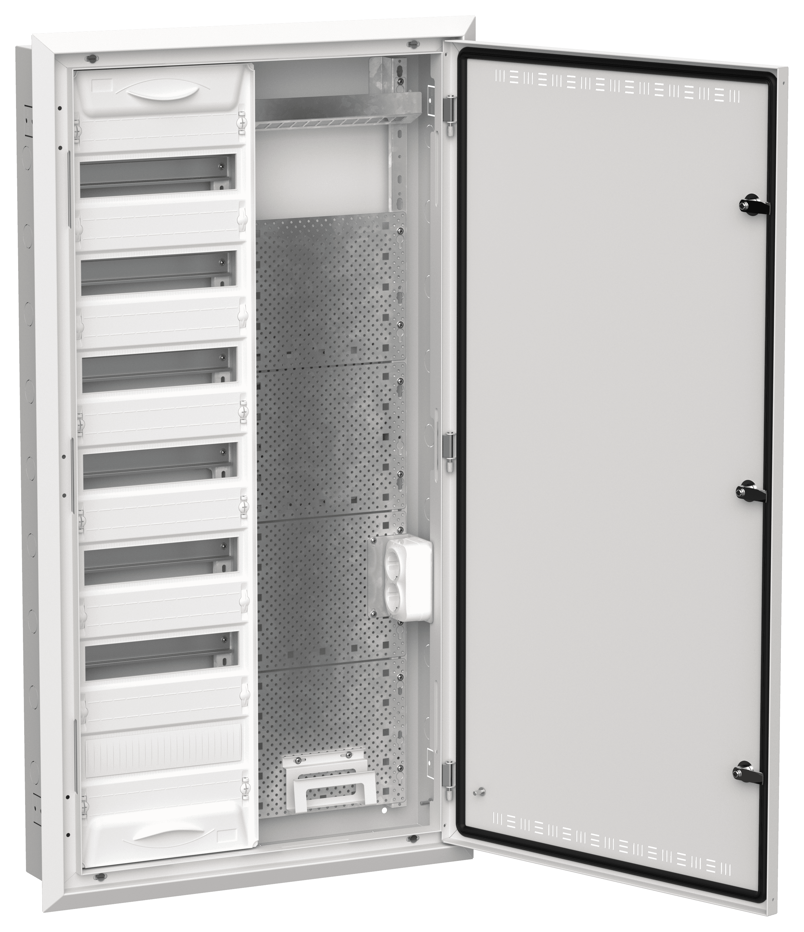 TITAN 5 Корпус комбинированный ЩРв-84 (2х84) белый IEK