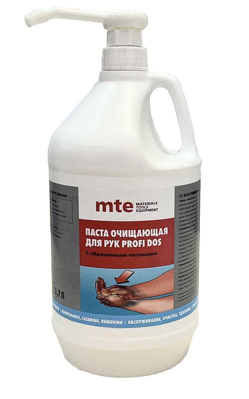 Паста очищающая для рук Profi DOS 3,7л