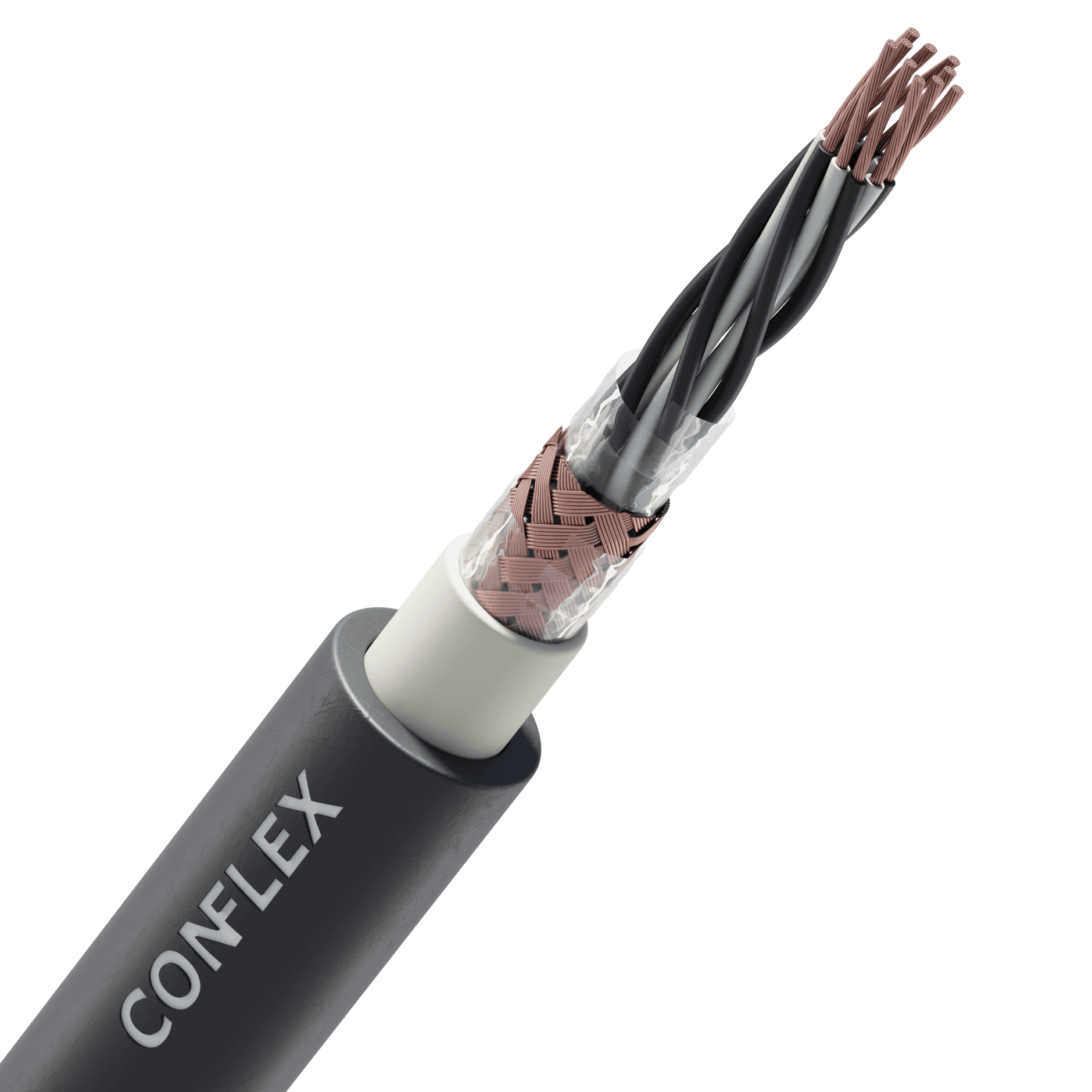 Кабель монтажный CONFLEX МКЭШВнг(А)-LS 5х2х0,75 ТРТС