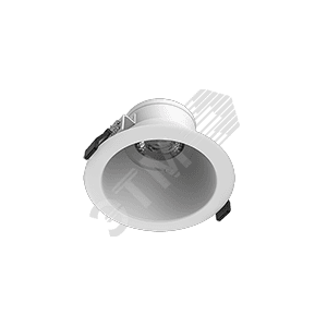 Светильник светодиодный DL-Lens Comfort встраиваемый 14W 3000К 118х68мм IP20 угол 35 градусов белый