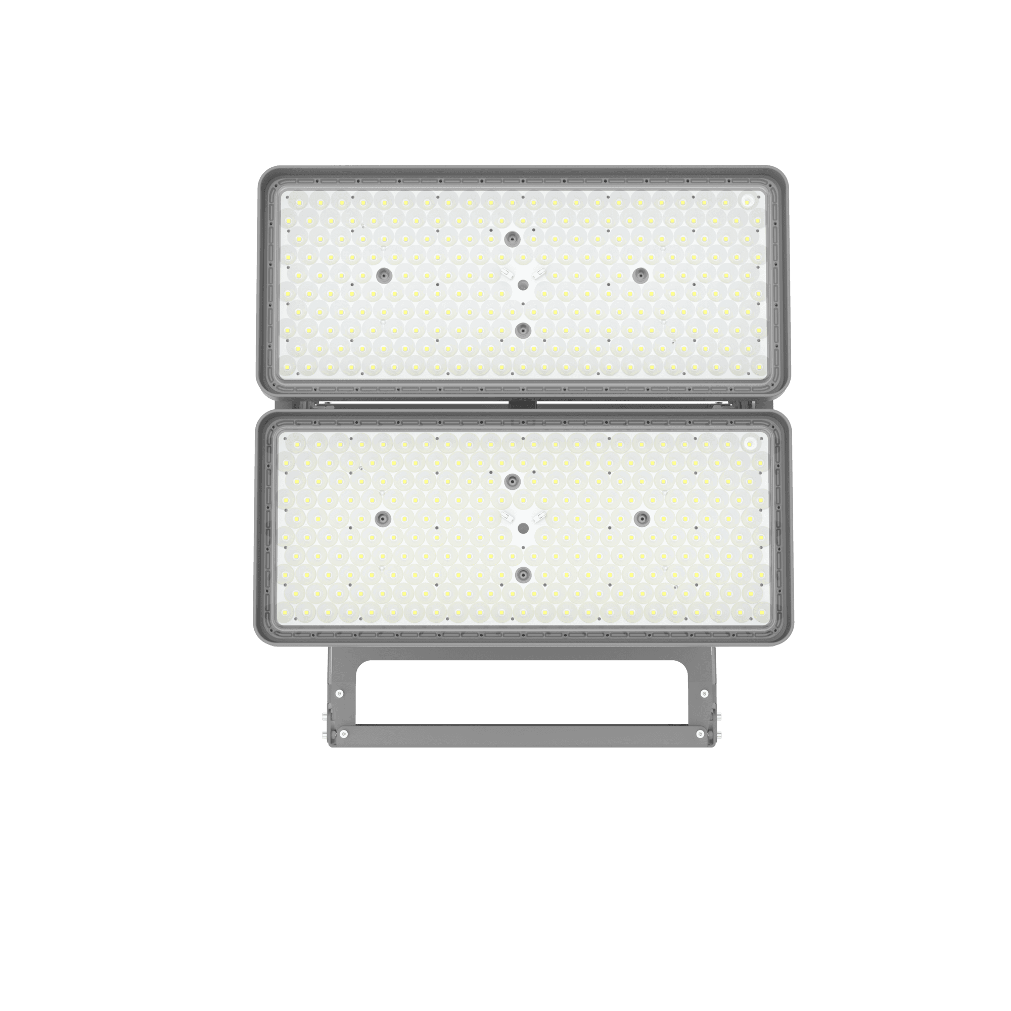 Прожектор светодиодный Ultrix 650 Вт 30град 5700 K RAL7045 серый муар Sport TV DMX-RDM
