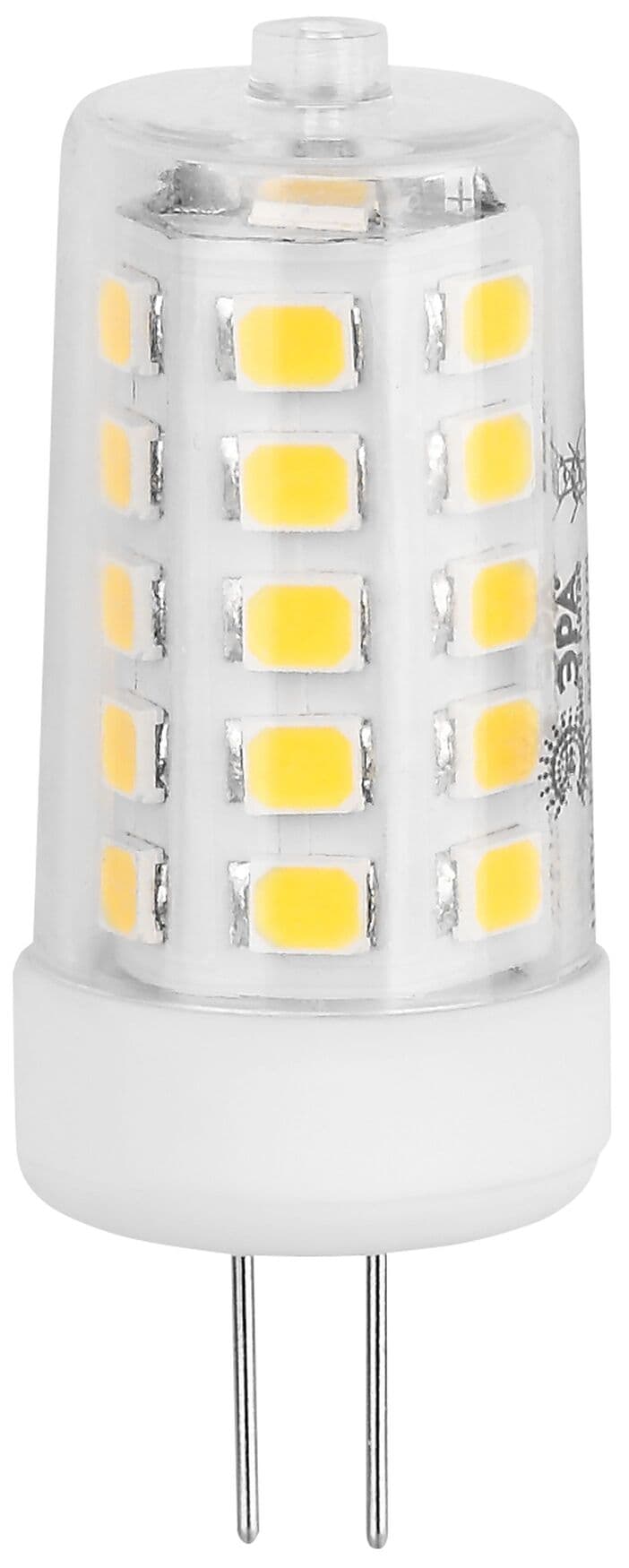 Лампа светодиодная LED 5Вт капсула холодный свет G4-JC-5W-865-12V G4 GREEN LINE