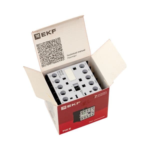 Миниконтактор МКЭ 6А 400В 1NO PROxima