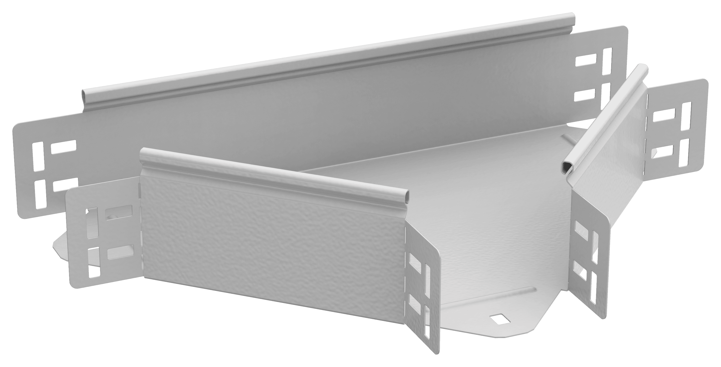 ESCA 5 Разветвитель Т-обр. 80х100-1,2 RAL 9016 IEK