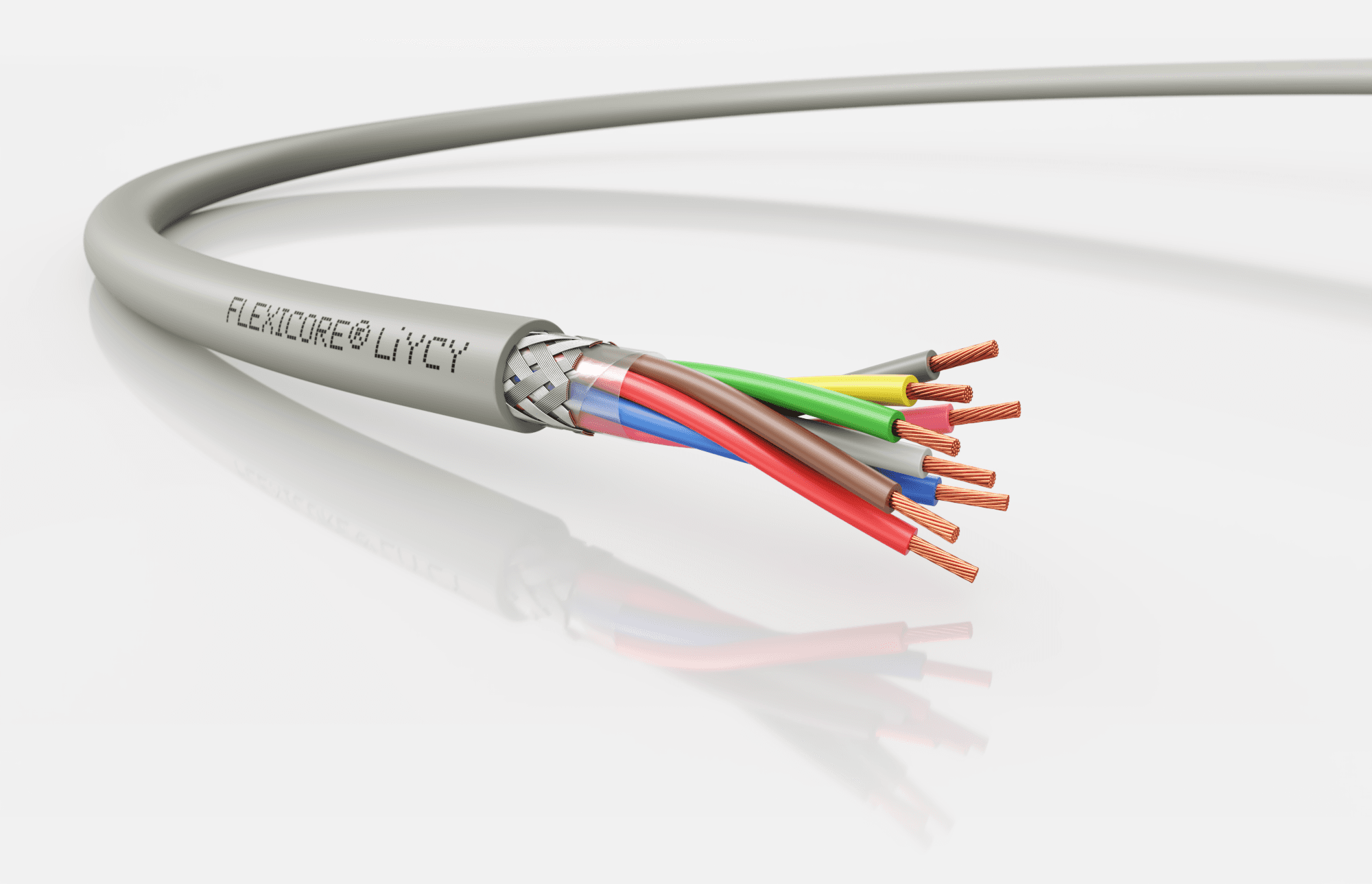 Кабель экранированный передачи данных LiYCY 8x0.25