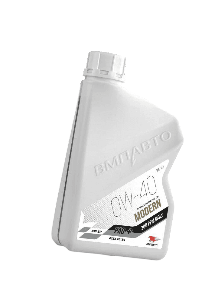 Масло моторное ВМПАВТО Modern 0w40 (A3/B4, SP), канистра 1л.