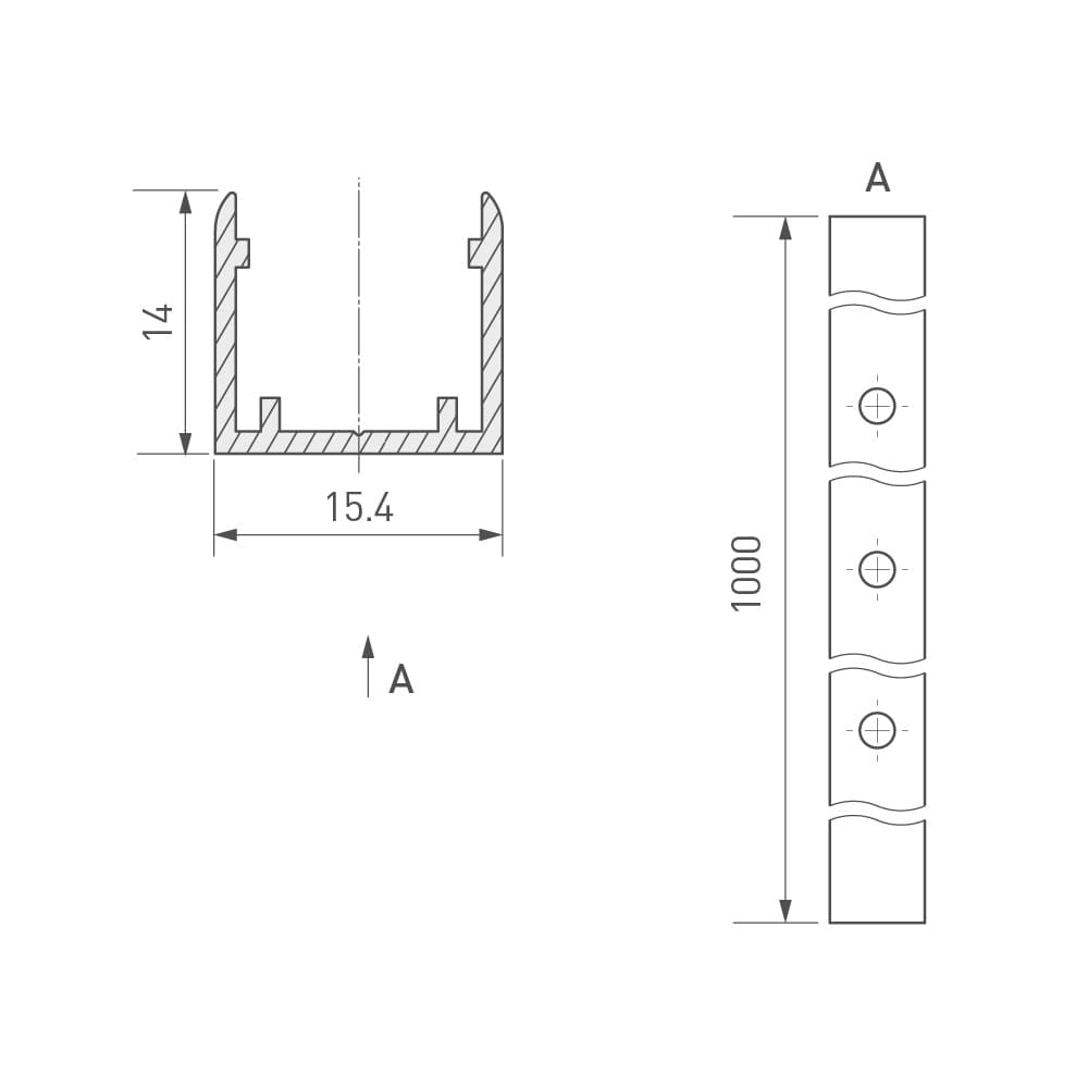Коннектор угловой MAG-MICROCOSM-CON-FDW-L90 (BK) (IP20)