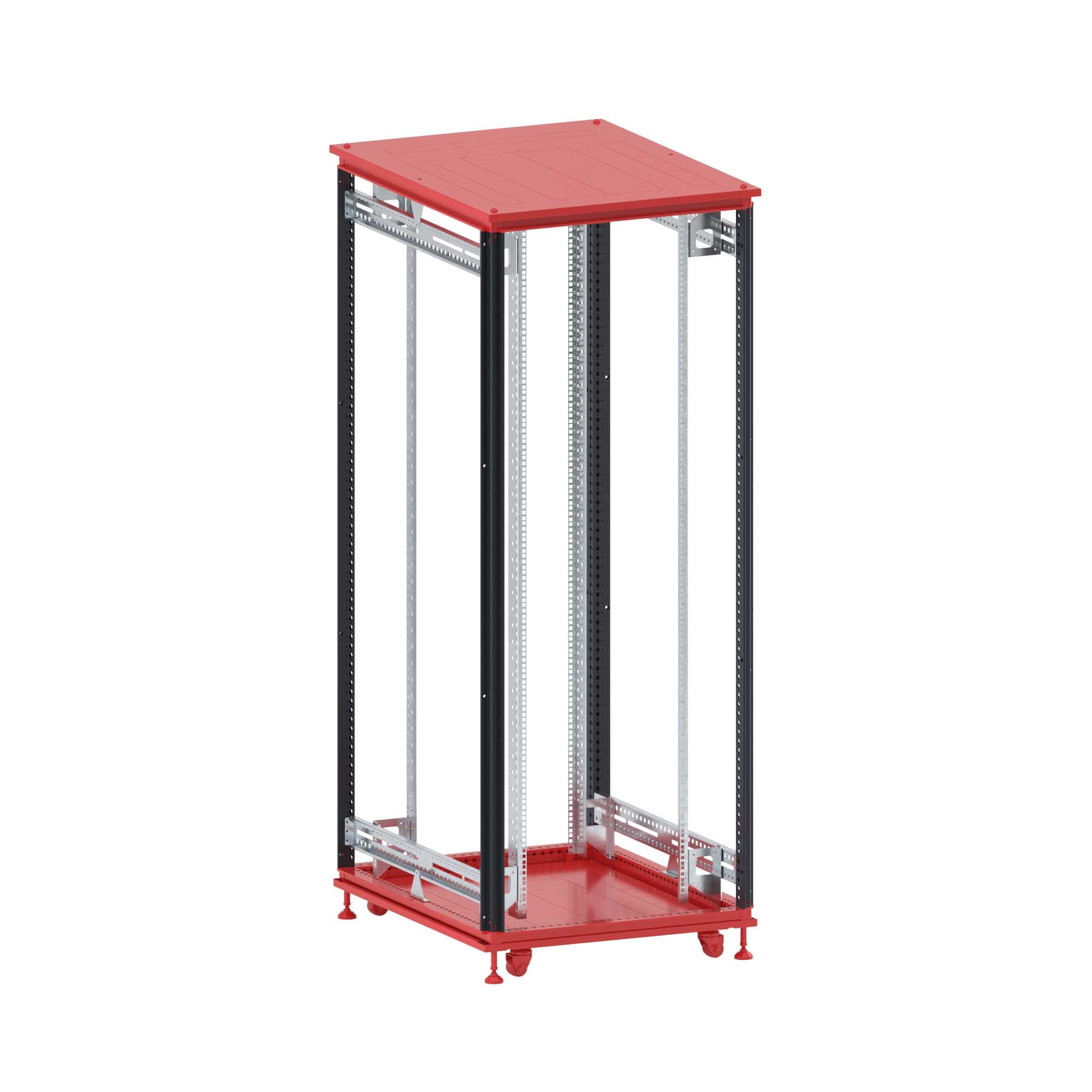 Стойки вертикальные комплект для 42U IT-CQE       RAL7035