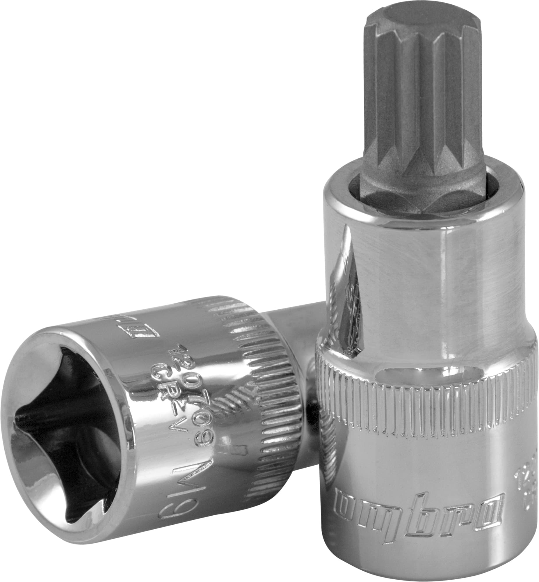 Насадка торцевая 1/2''DR с вставкой-битой SPLINE, M12