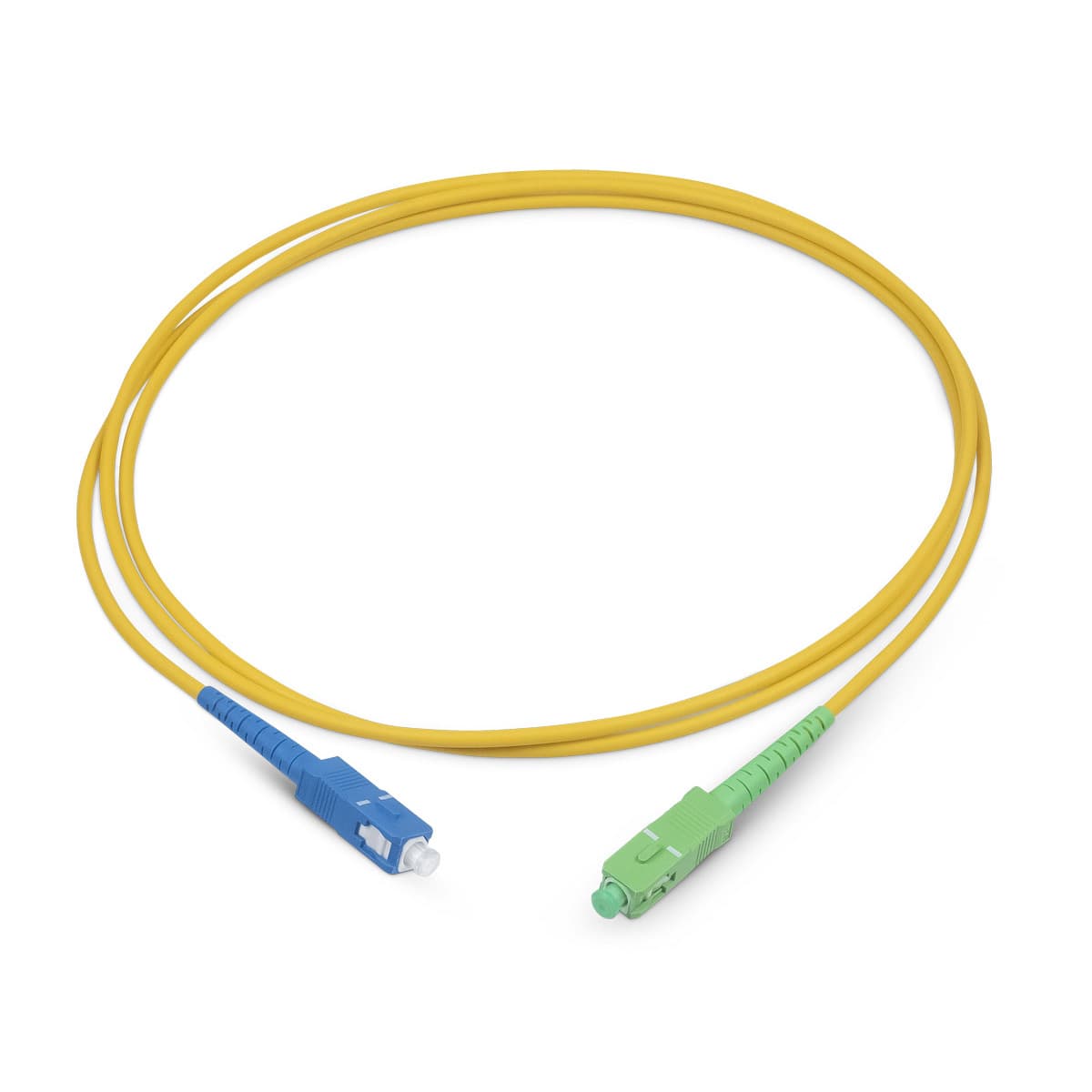 Патч-корд оптический simplex 5м SC/APC-SC/UPC 9/125 sm LSZH