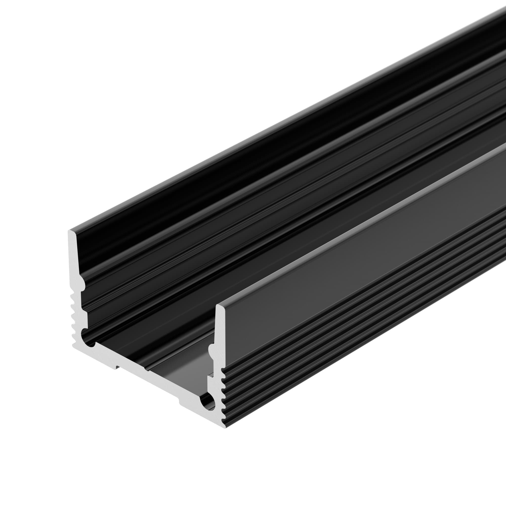 Профиль SL-SLIM20-H13-2000 BLACK (Алюминий)