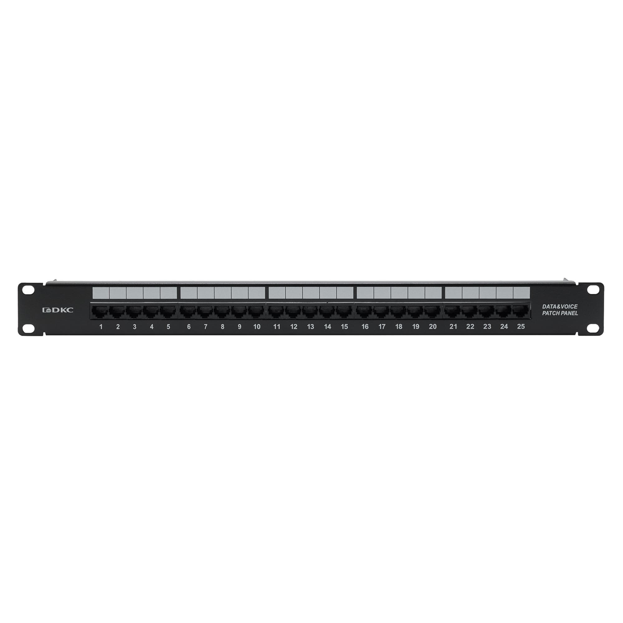 Патч-панель телефонная 19'.1U.CAT3. 25 портов RJ45