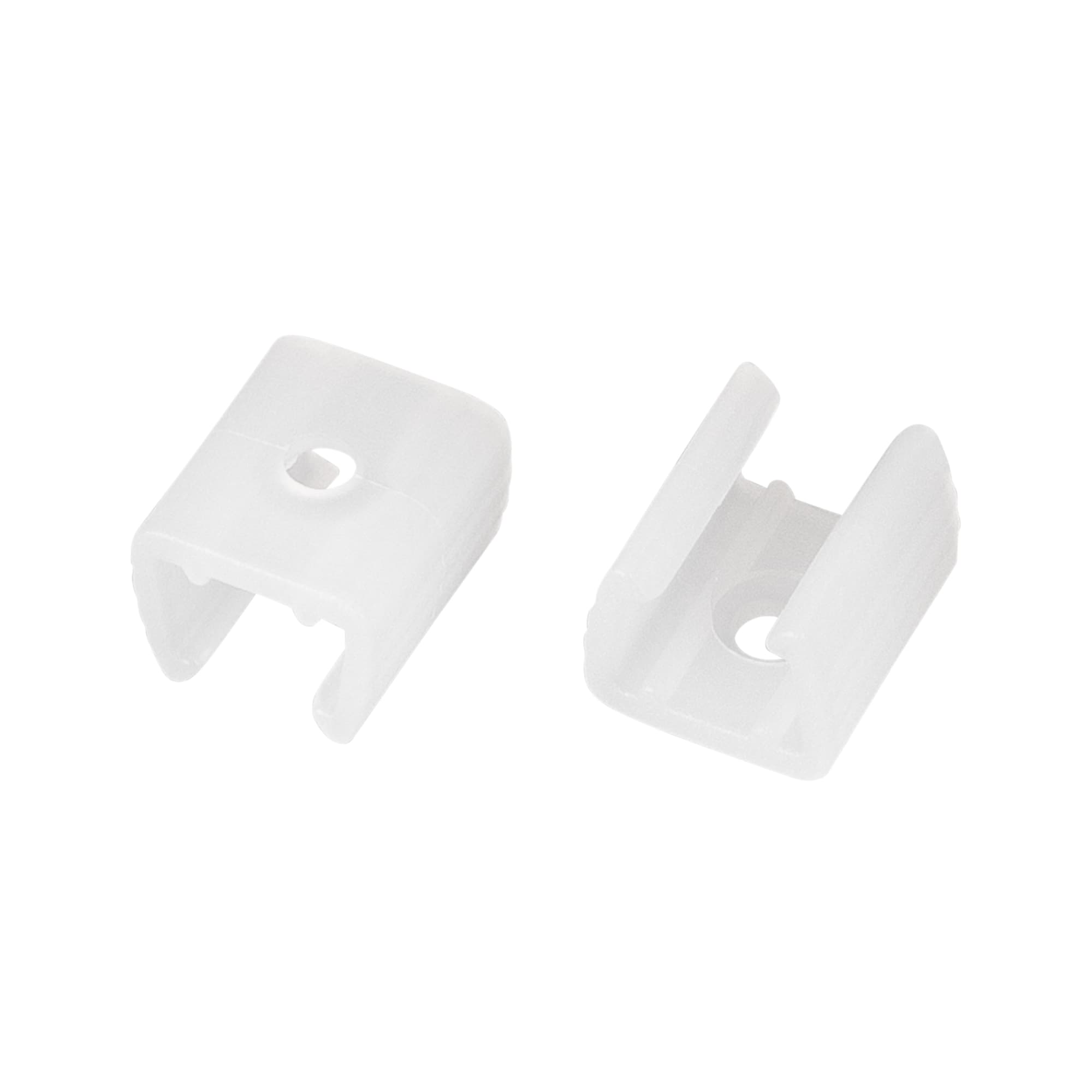 Держатель AURORA-1608-CLIP CLEAR, пластик