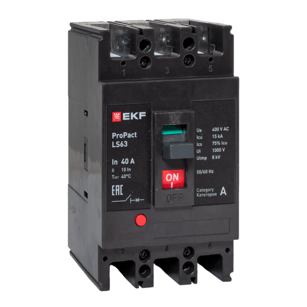 LS63 15кА 3P 40А ProPact EKF
