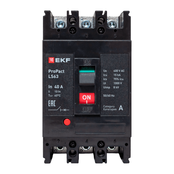 LS63 15кА 3P 40А ProPact EKF