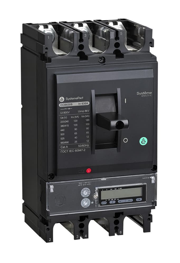 Выключатель автоматический SPC400 100KA 3P3D S5.3E 400 A