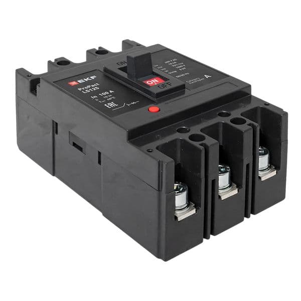 Автоматический выключатель LS125 18кА 3P 100А ProPact EKF