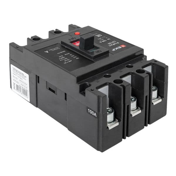 Автоматический выключатель LS125 18кА 3P 100А ProPact EKF
