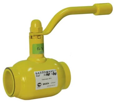 Кран шаровой КШГ 71.103.150 стальной для газа станд. проход DN 150 PN 16 фланцевый с редуктором