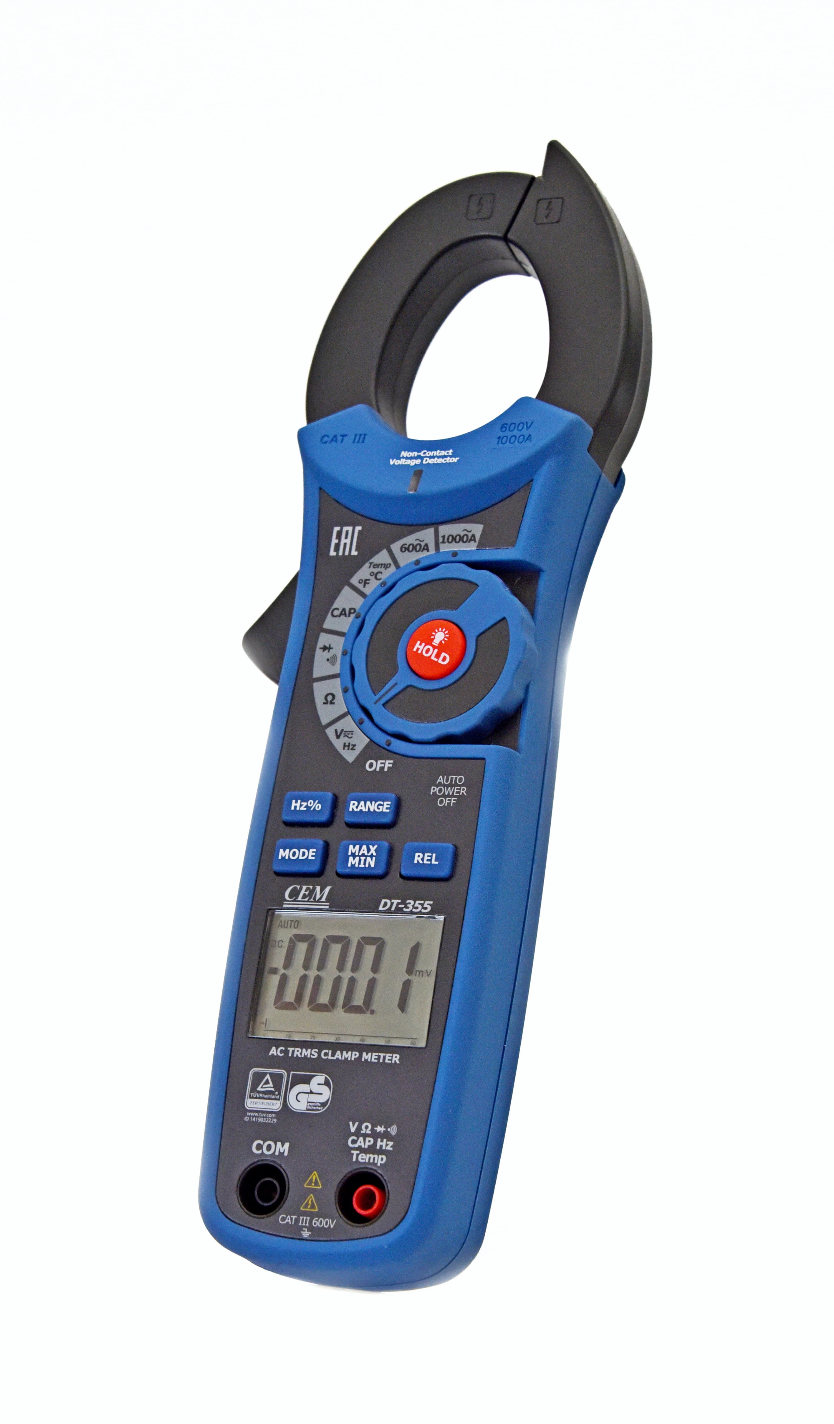 Клещи электроизмерительные True RMS DT-355