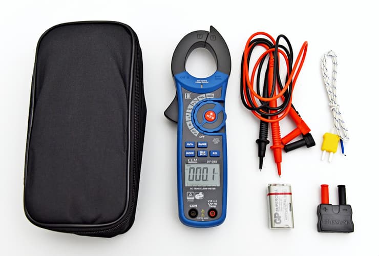 Клещи электроизмерительные True RMS DT-355