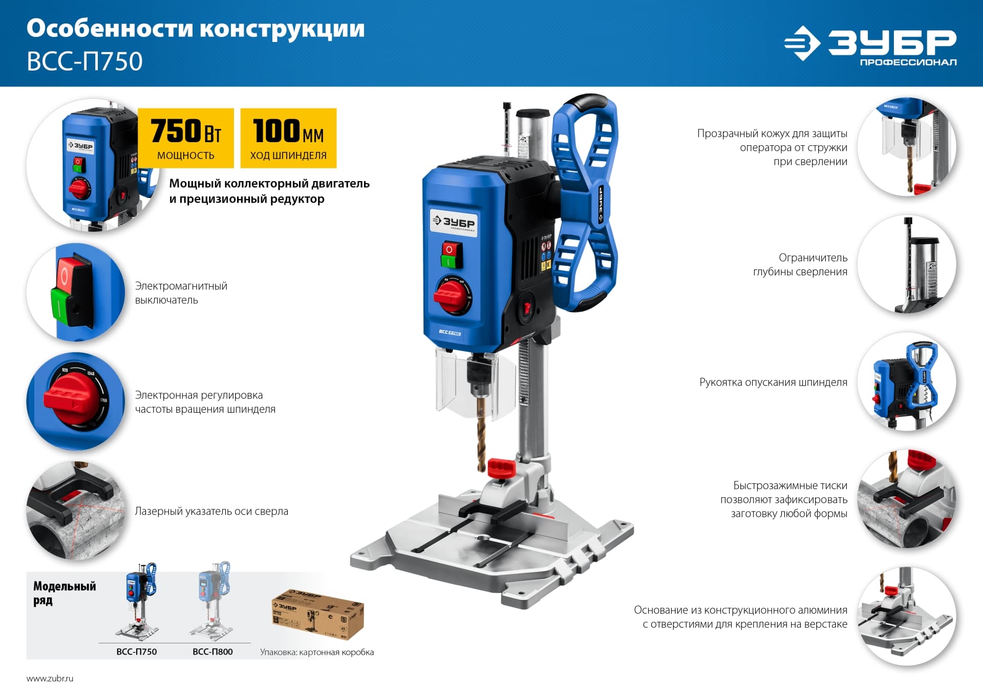 Станок сверлильный настольный Профессионал