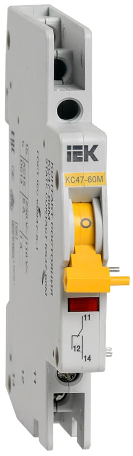 Контакт состояния КС47-60М на DIN-рейку для ВА47-60M