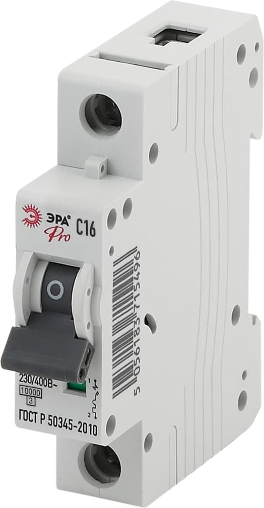 Выключатель автоматический PRO NO-901-43 ВА47-100 1P 16А кривая C 10кА