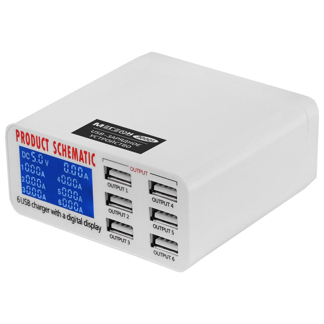 Устройство зарядное USB 30001