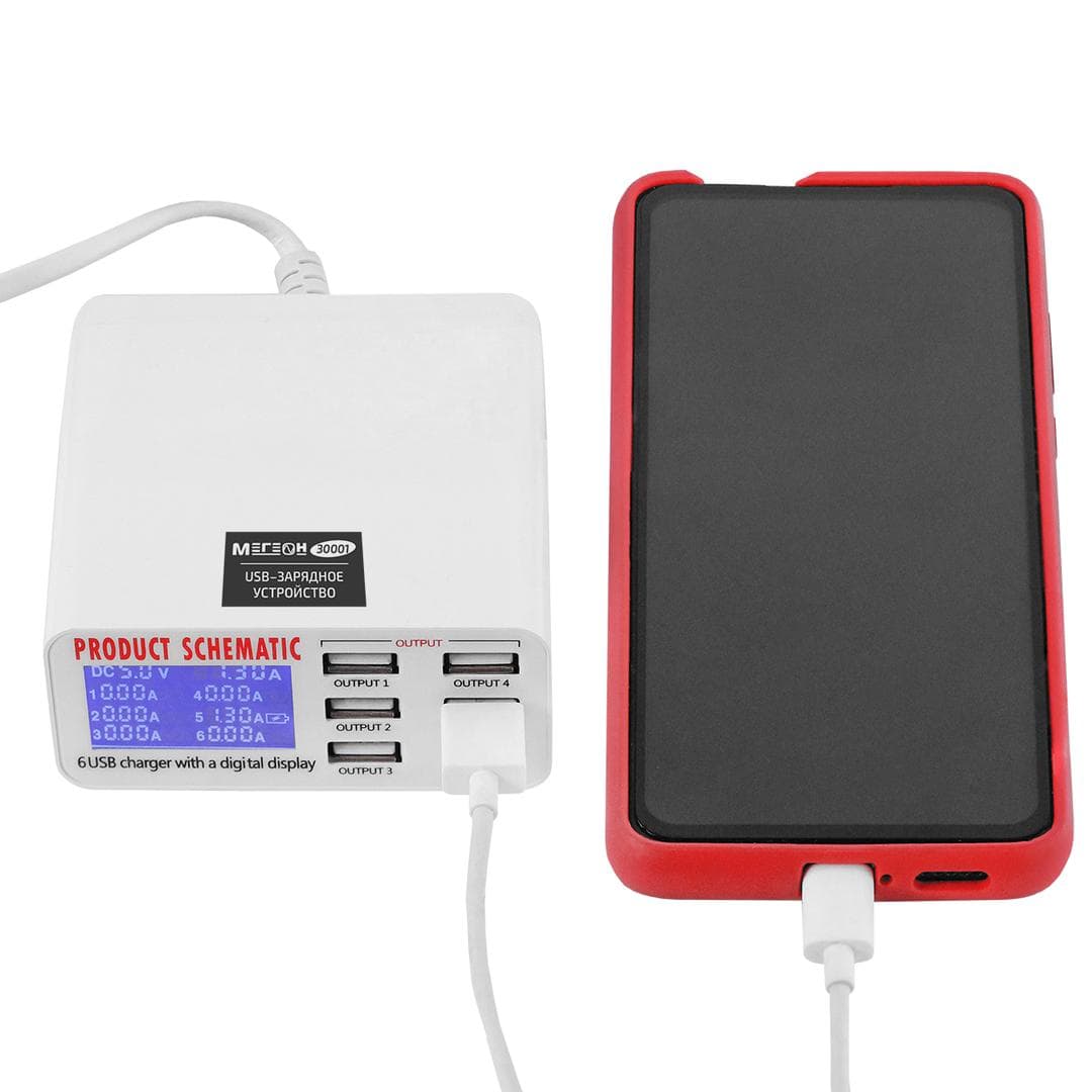 Устройство зарядное USB 30001