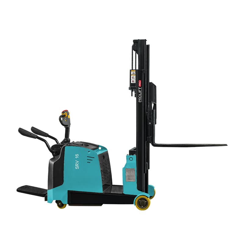 Штабелер самоходный с противовесом PROLIFT PRO , г/п 2000кг, в/п 5000 мм, колеса литой полиур