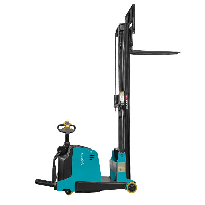 Штабелер самоходный с противовесом PROLIFT PRO , г/п 2000кг, в/п 5000 мм, колеса литой полиур