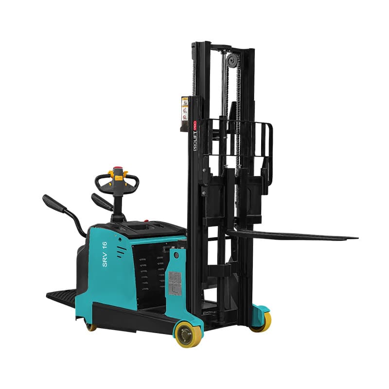 Штабелер самоходный с противовесом PROLIFT PRO , г/п 2000кг, в/п 5000 мм, колеса литой полиур