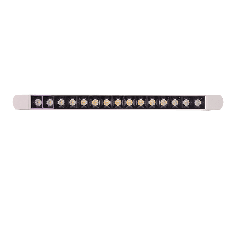 Светильник светодиодный трековый линейный на шинопровод ДПО-4230R 30W 4000K 2400Лм24° WH белый IP40 480mm Jazzway