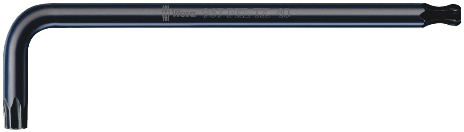 Ключ Г-образный 967 PKL TORX BlackLaser с шаром TX 15X90 мм