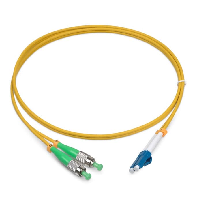 Патч-корд оптический duplex 3м FC/APC-LC/UPC 9/125 sm LSZH