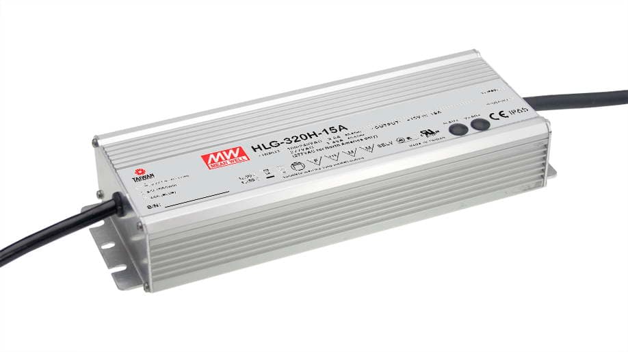 Источник питания AC-DC, 264Вт, IP65, вход 90-305В AC, 47-63Гц,127-431В DC, ККМ, выход 12В,22А, рег. выхода 10.8-13.5В,11-22А, в кожухе