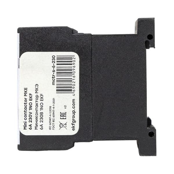 Миниконтактор МКЭ 6А 230В 1NO PROxima