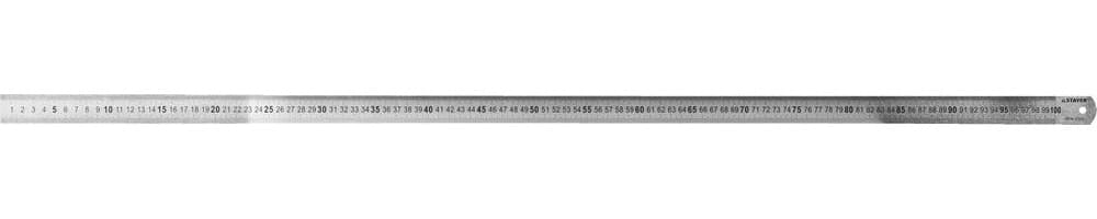 Металлическая линейка длина 1.0 м